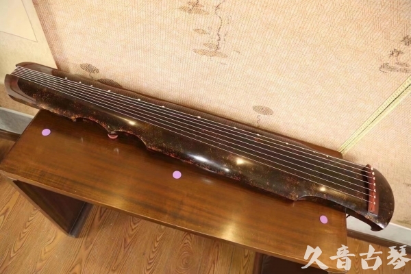 海南藏族自治州●久音古琴  ●臻品推荐  20230516[犀牛皮纹伏羲]