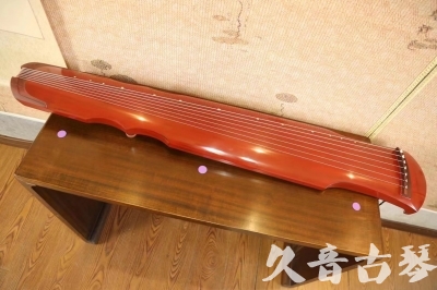海南藏族自治州●久音古琴  ●典藏系列  20230608[红洒金伏羲]
